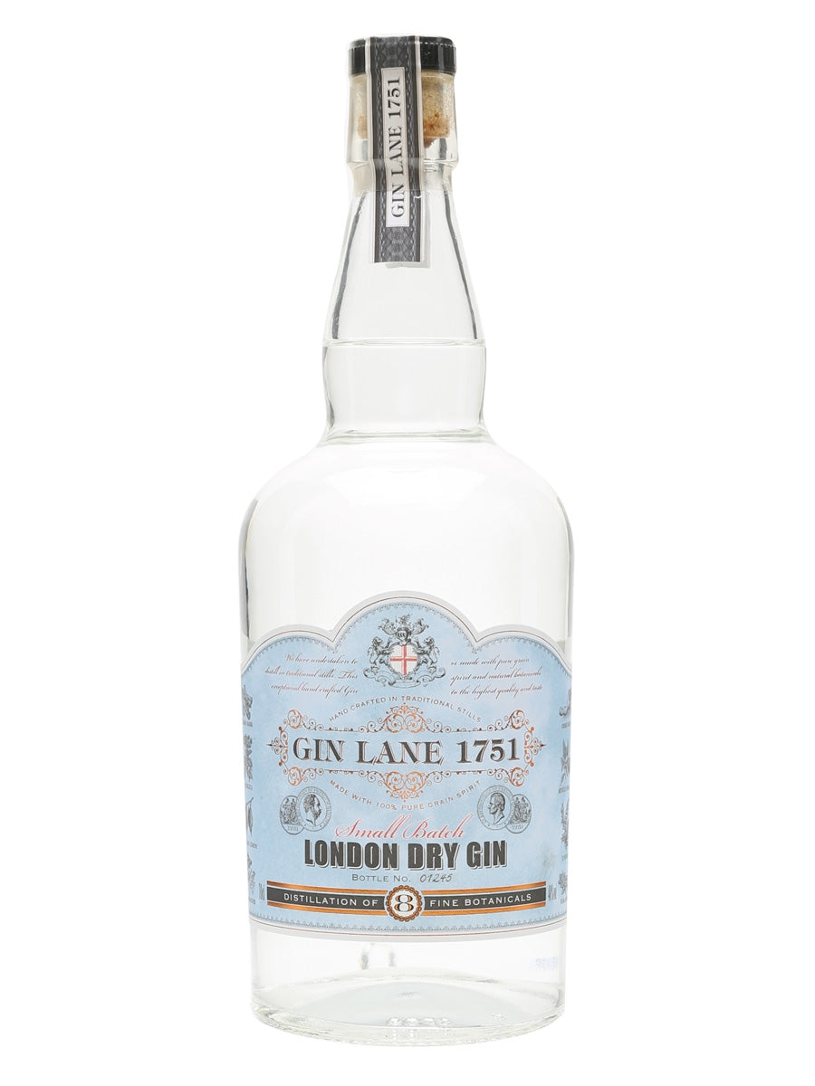	Gin, Lane, 1751, London, Dry, Gin, Spiritus, Drinks
