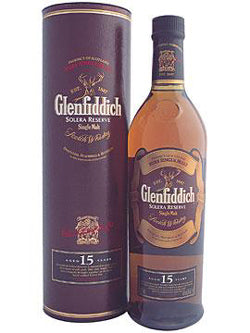 Glenfiddich single malt 15 years old