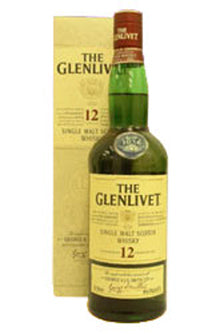 	Glenlivet Speyside single malt whisky